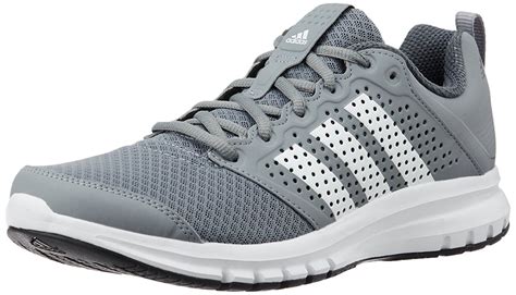 adidas gray running shoes.